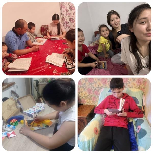 Қысқы демалыс кезінде "Қыста кітап оқимыз,