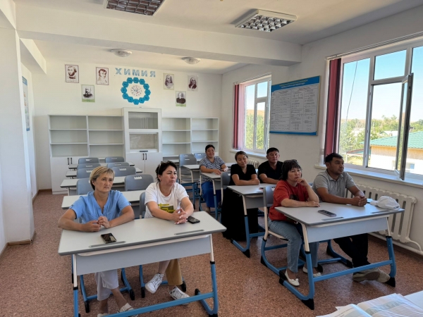 Мектебімізде құқықтық аспектілерге арналған дәріс сабақ өткізілді.